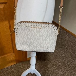 Michael Kors Cindy Dome Crossbody Logo Purse